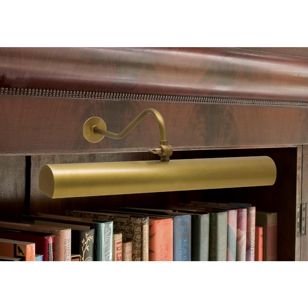 Hyde Park 16" Weathered Brass Plug-In Picture Lights