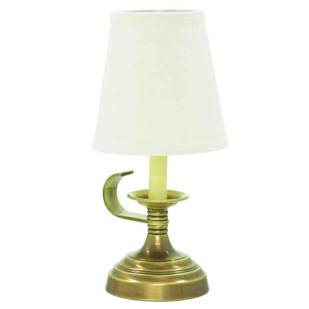 Coach 12" Antique Silver Table Lamps