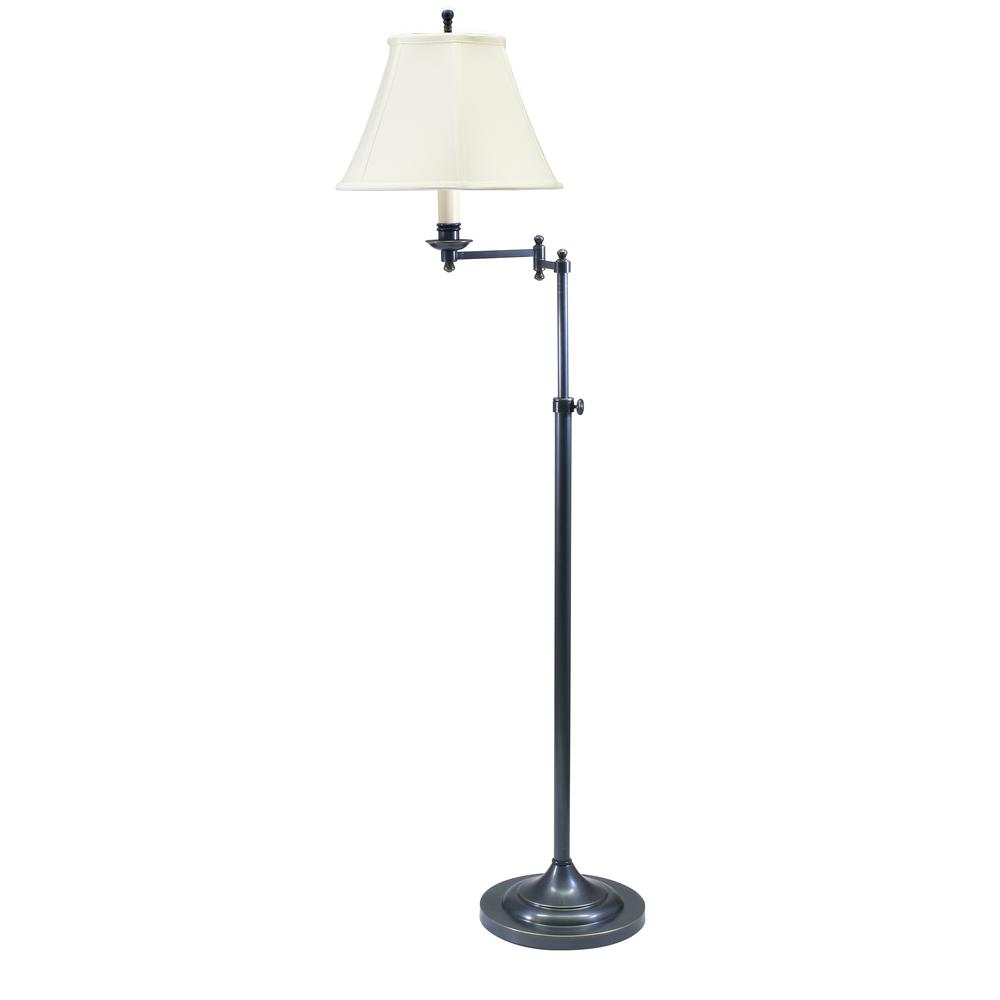 Club Adjustable Oil Rubbed Bronze Floor Lamps