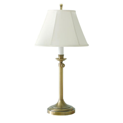 Club Adjustable Antique Brass Table Lamps