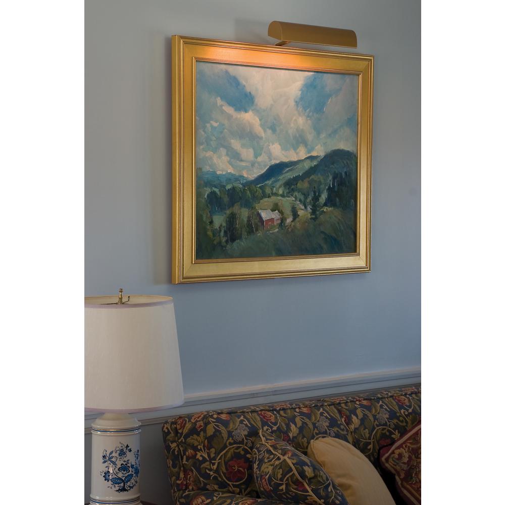 Traditional 8" Gold Plug-In Picture Lights