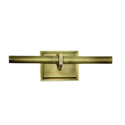 Advent 14" Antique Brass Plug-In Picture Lights