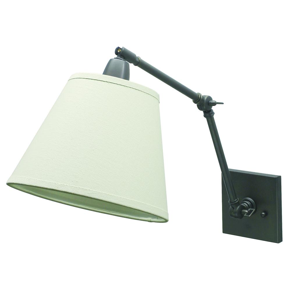 Direct Wire 20" Oil Rubbed Bronze Library Lamp