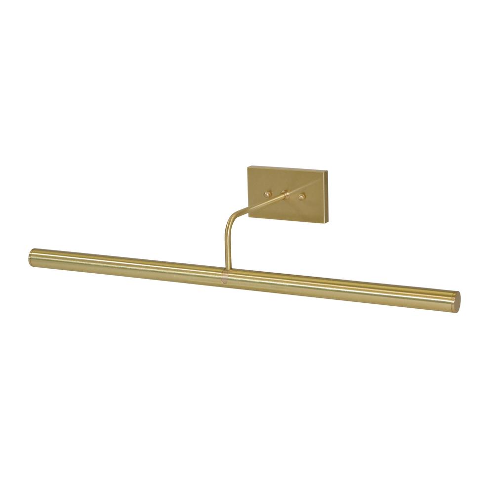 Direct Wire Slim-Line 24" Satin Brass Picture Lights