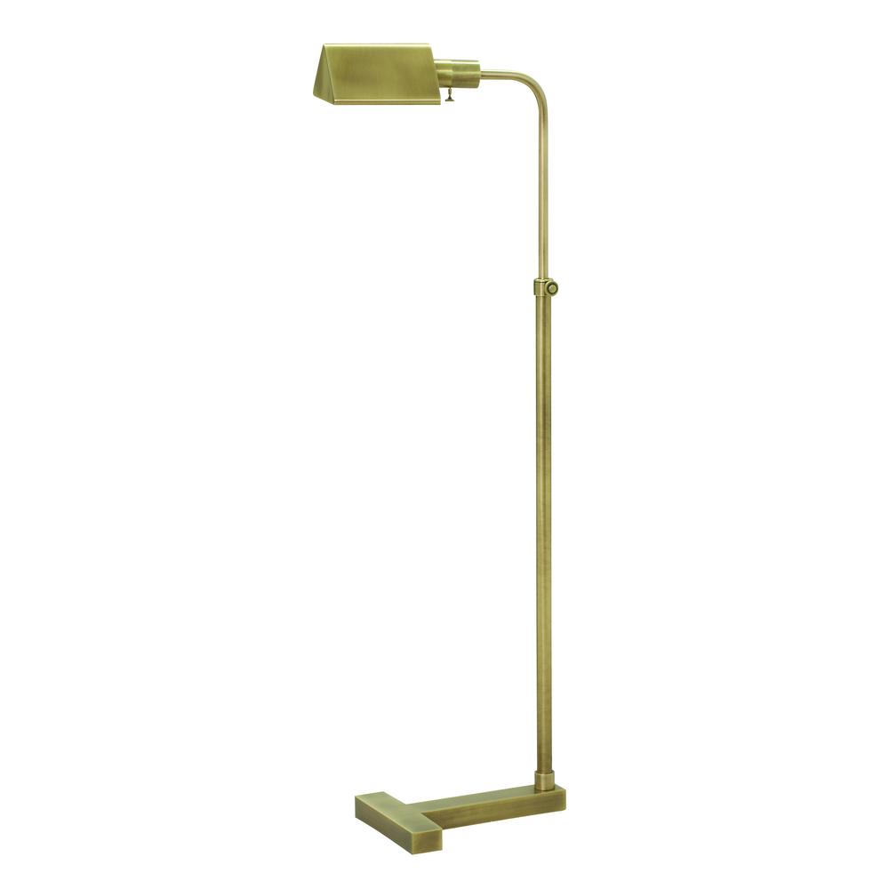 Fairfax Adjustable Pharmacy Lamp in Antique Brass