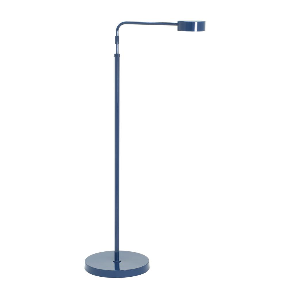 Generation Adjustable LED Floor Lamps in Navy Blue