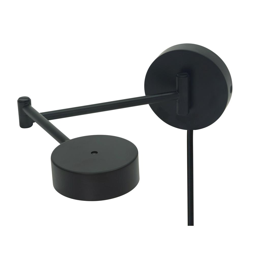 Generation swing arm LED wall lamp in black