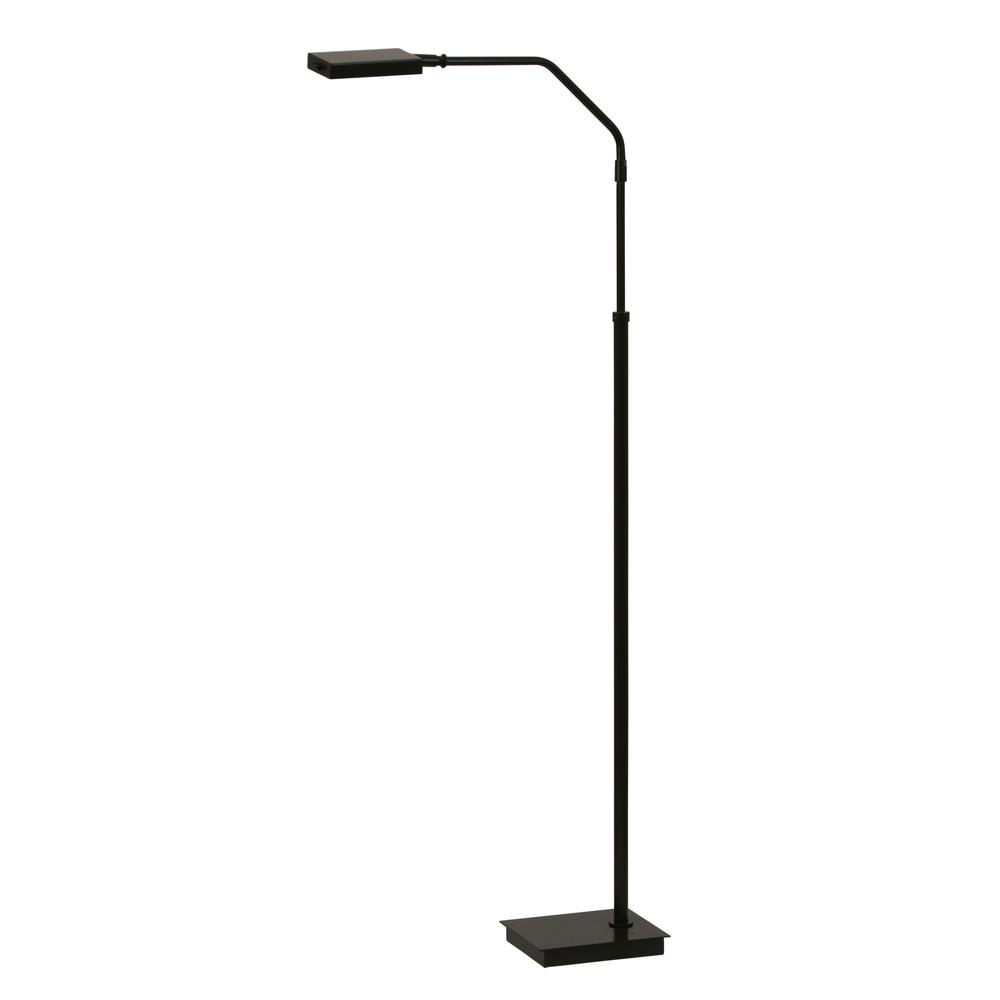 Generation adjustable LED floor lamp in architectural bronze