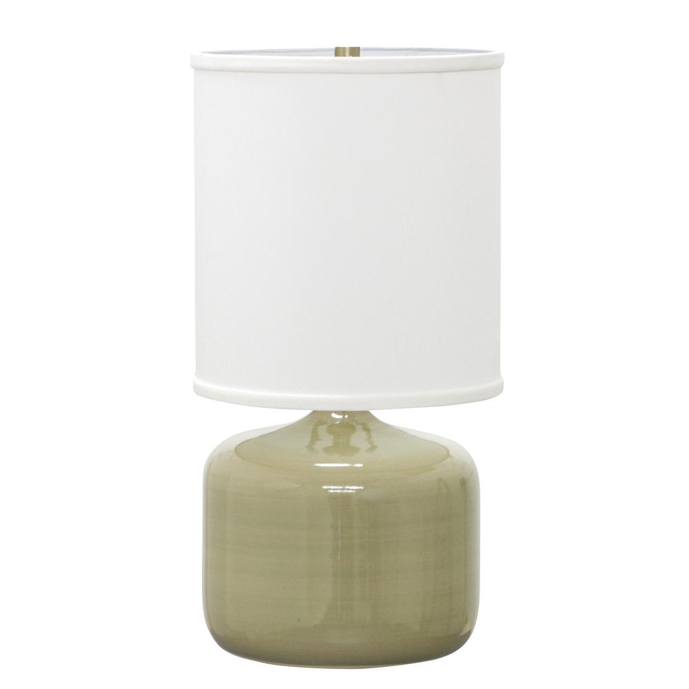 Scatchard 19.5" Stoneware Table Lamps in Celadon