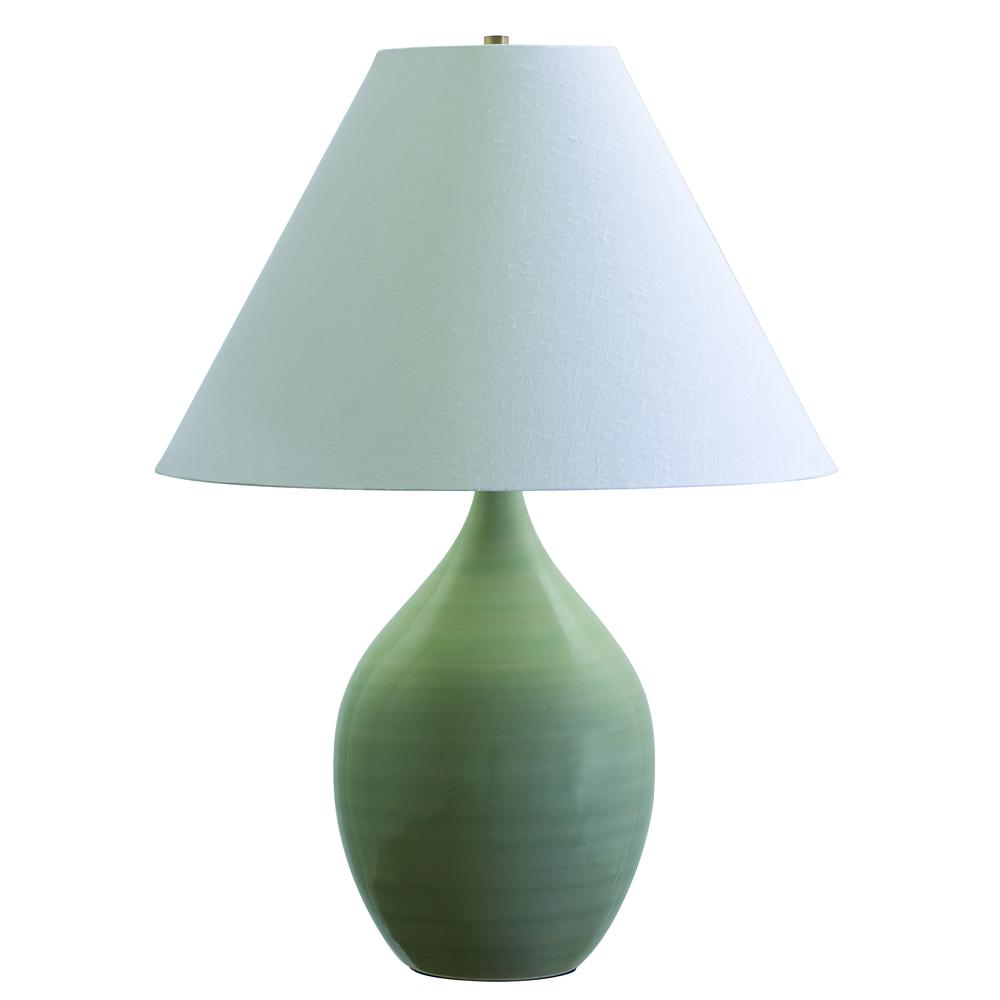Scatchard 28" Stoneware Table Lamps in Celadon