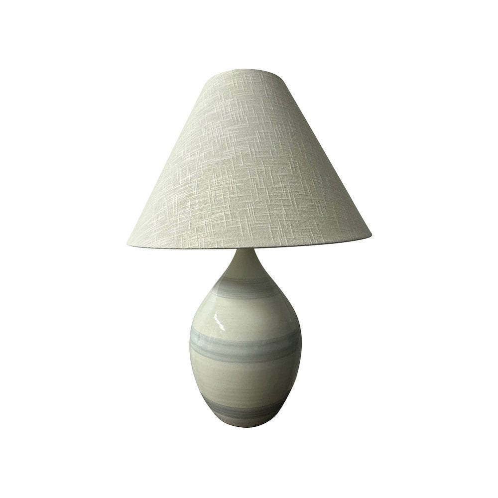 Scatchard 28" Stoneware Table Lamps in Gray Sky