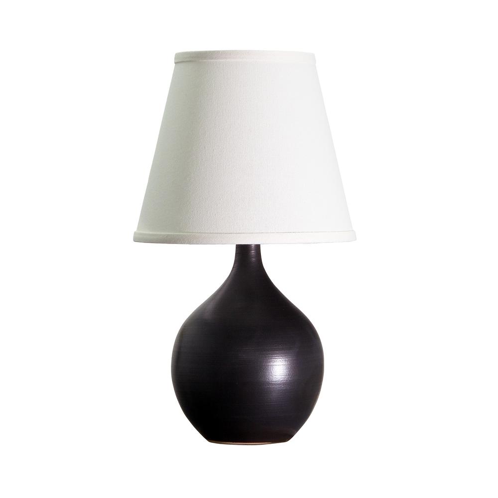 Scatchard 13.5" Mini Accent Lamp in Black Matte