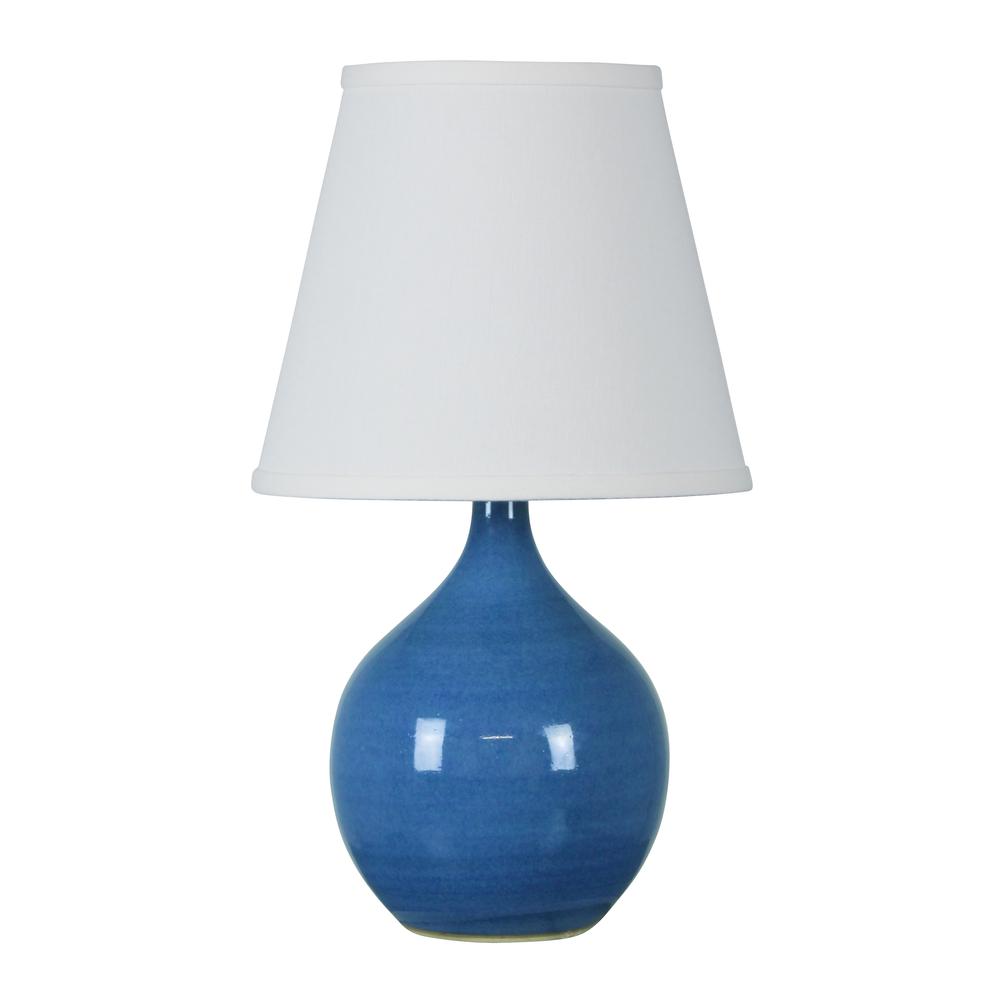 Scatchard 13.5" Mini Accent Lamp in Cornflower Blue