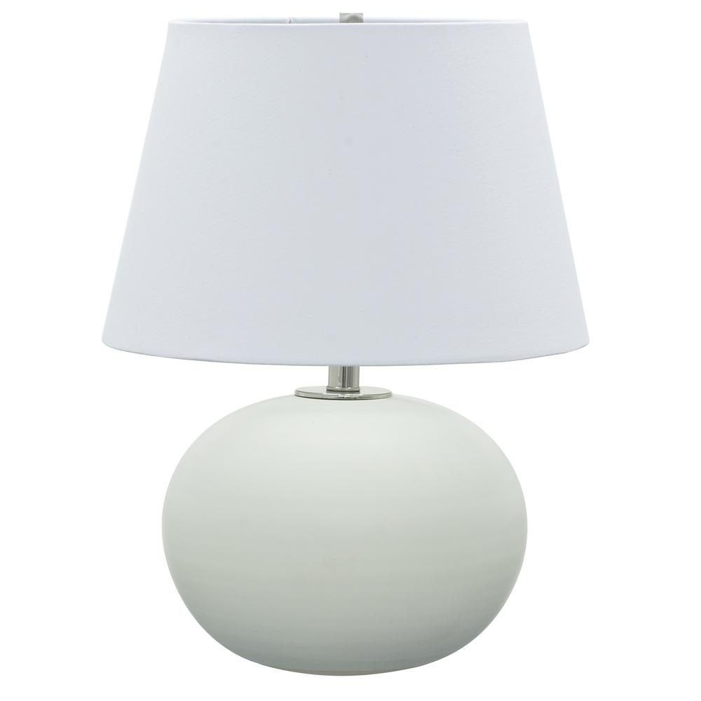 Scatchard 22" Stoneware Table Lamps in White Matte