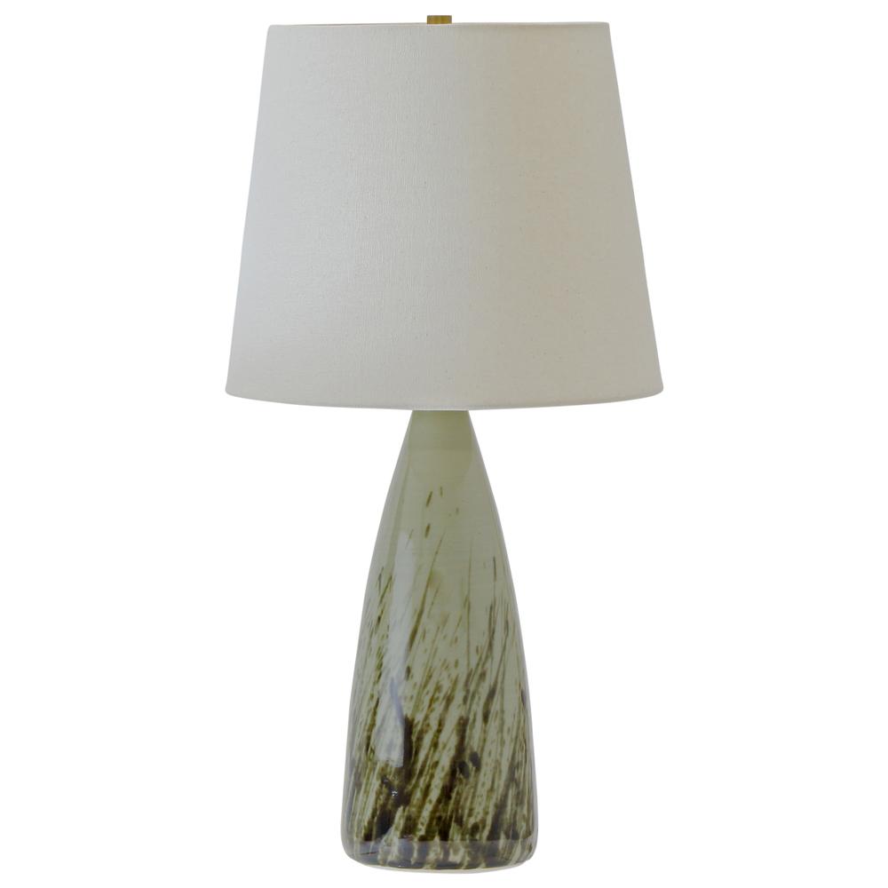 Scatchard 25.5" Stoneware Table Lamps in Decorated Celadon