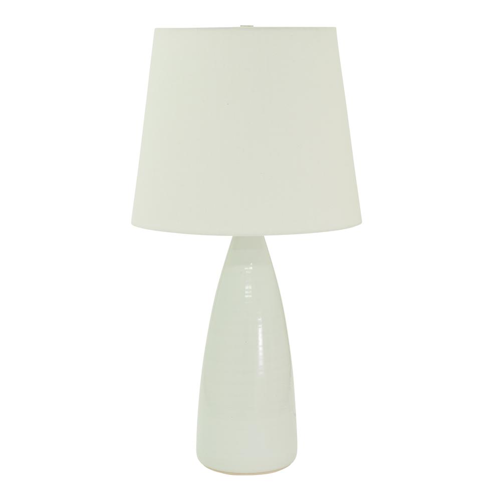 Scatchard 25.5" Stoneware Table Lamps in White Gloss