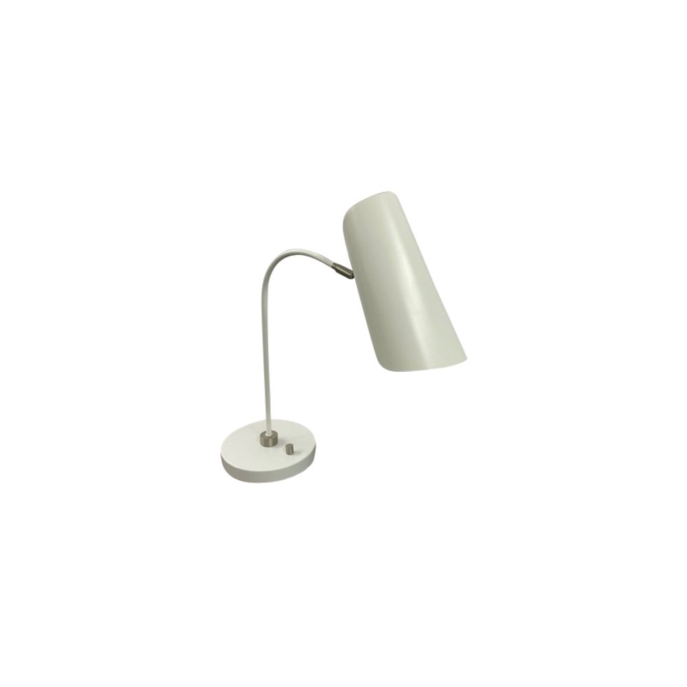 Logan White/Satin Nickel Table Lamps with USB with rolled shade