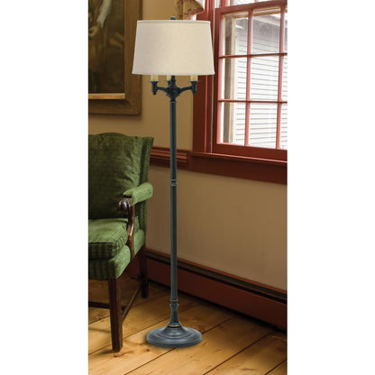 Lancaster 62.75" Oil Rubbed Bronze Six Way Floor Lamps