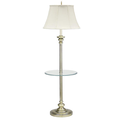 Newport 55.75" Antique Brass Floor with Table