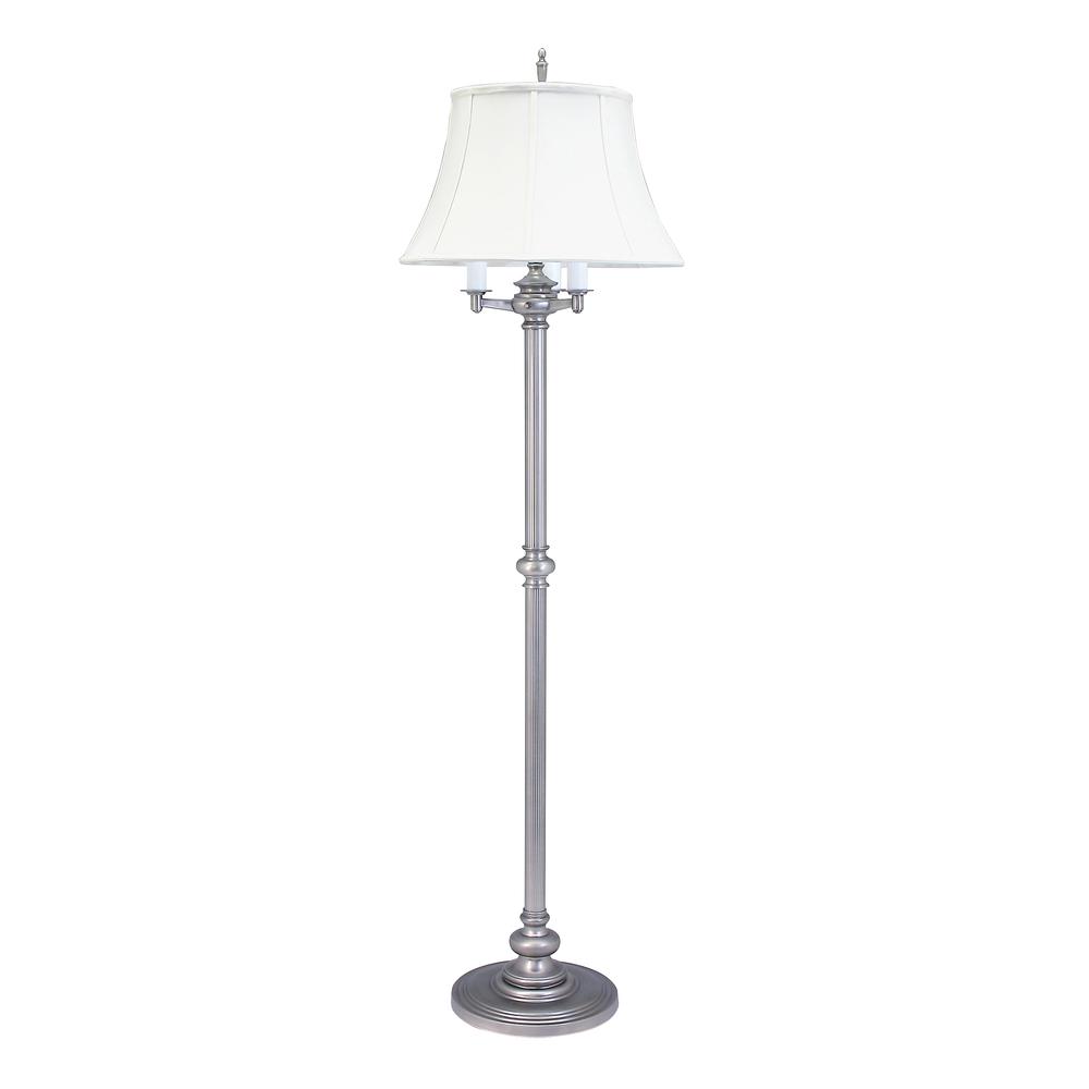 Newport 66" Pewter Six-Way Floor Lamps