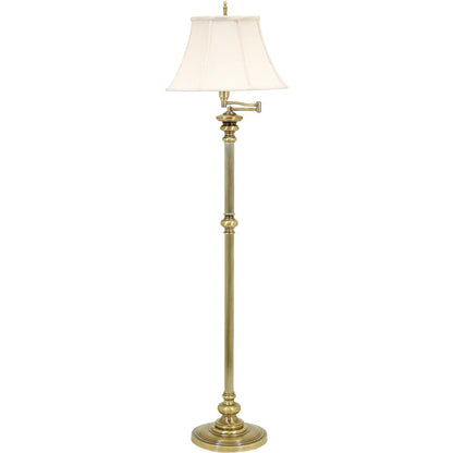 Newport 61" Antique Brass Floor Lamps