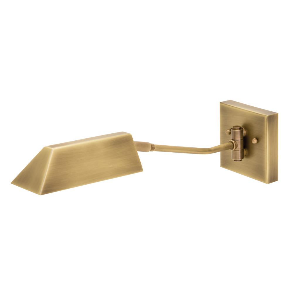 Newbury Wall Swings in Antique Brass with USB Port
