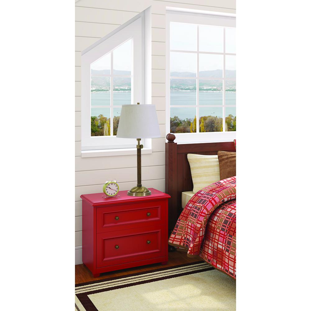 Richmond Adjustable Antique Brass Table Lamps