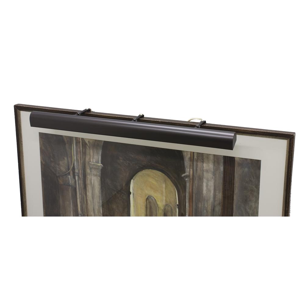 Traditional 42" Mahogany Bronze Plug-In Picture Lights