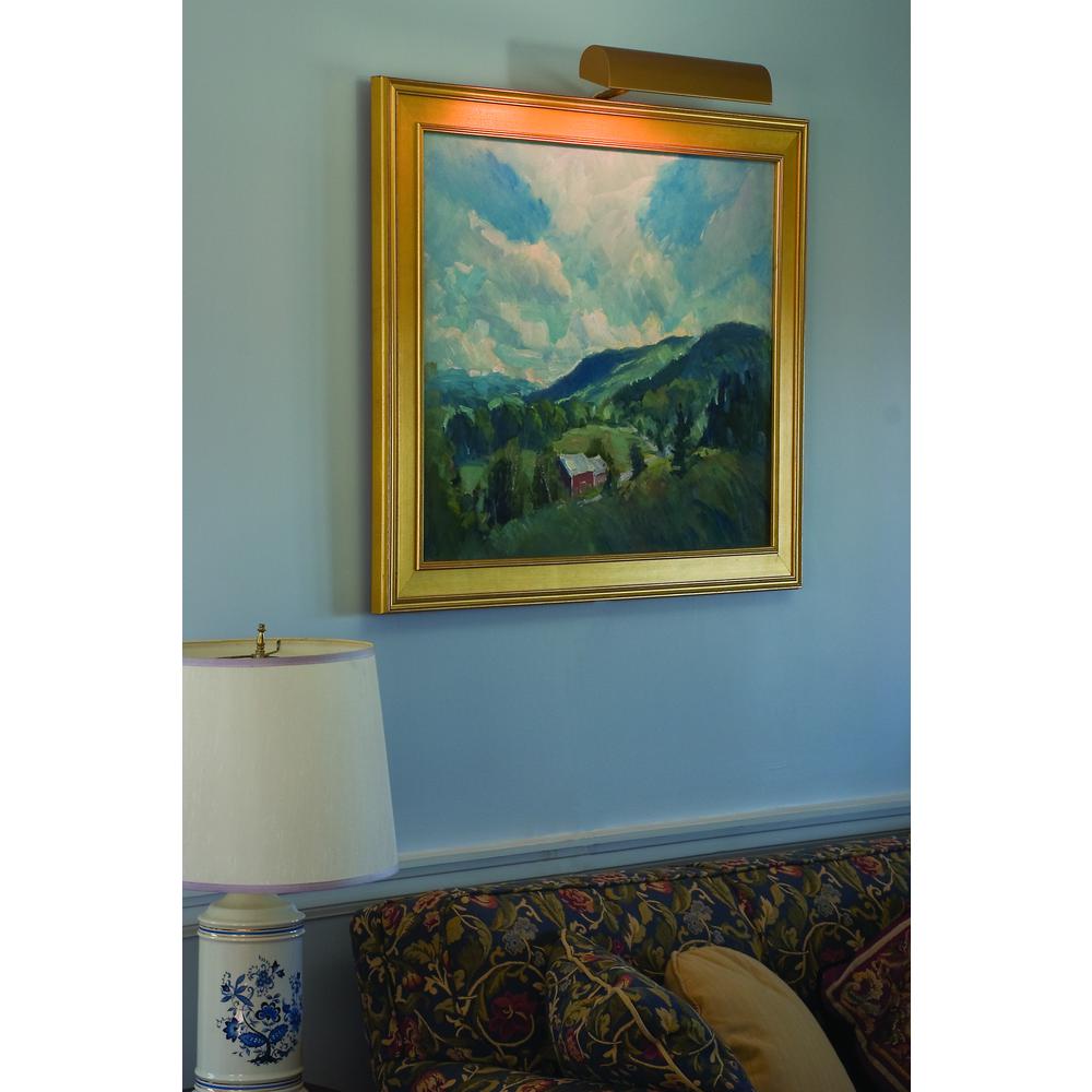 Traditional 8" Gold Plug-In Picture Lights