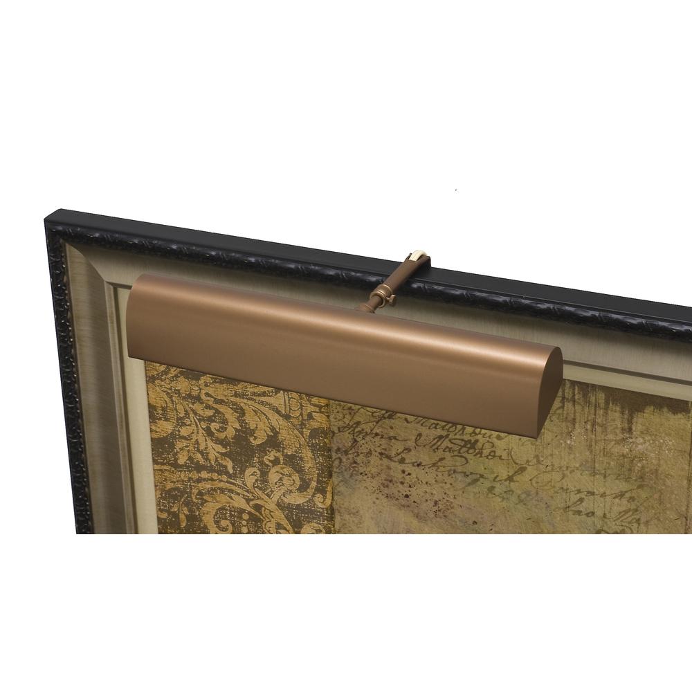 Traditional LED 14" Bronze Plug-In Picture Lights