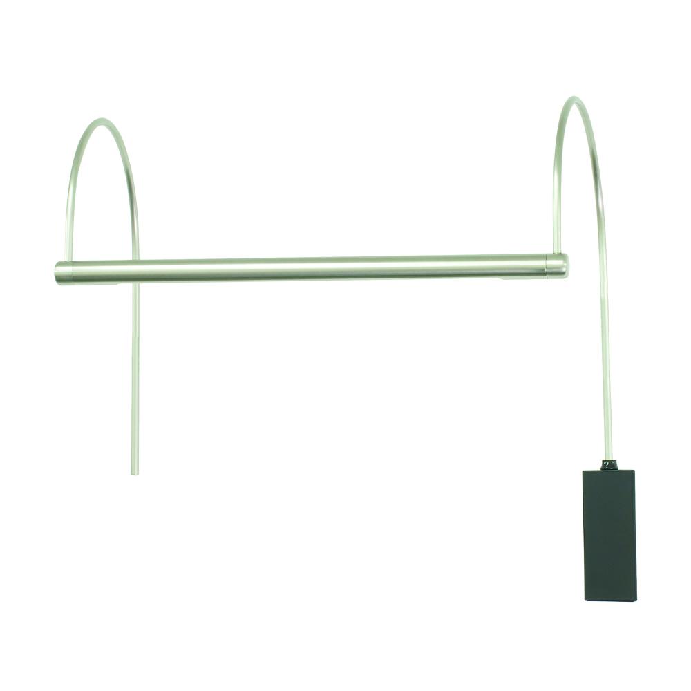 Slim-Line 15" LED Plug-In Picture Lights in Satin Nickel