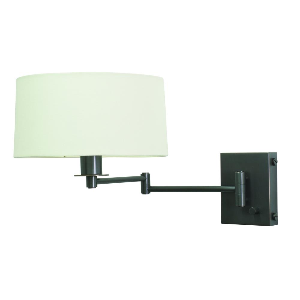 Wall Swing Lamp in Oil Rubbed Bronze with Full Range Dimmer