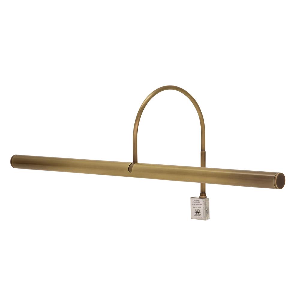 Slim-Line XL 24" Antique Brass Plug-In Picture Lights