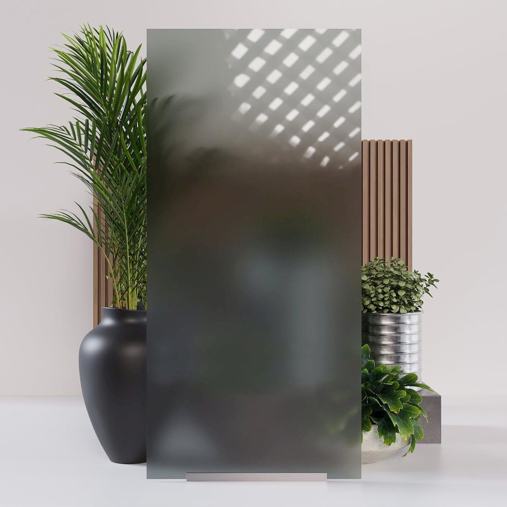 Glass Room Divider Panel and Partition Wall