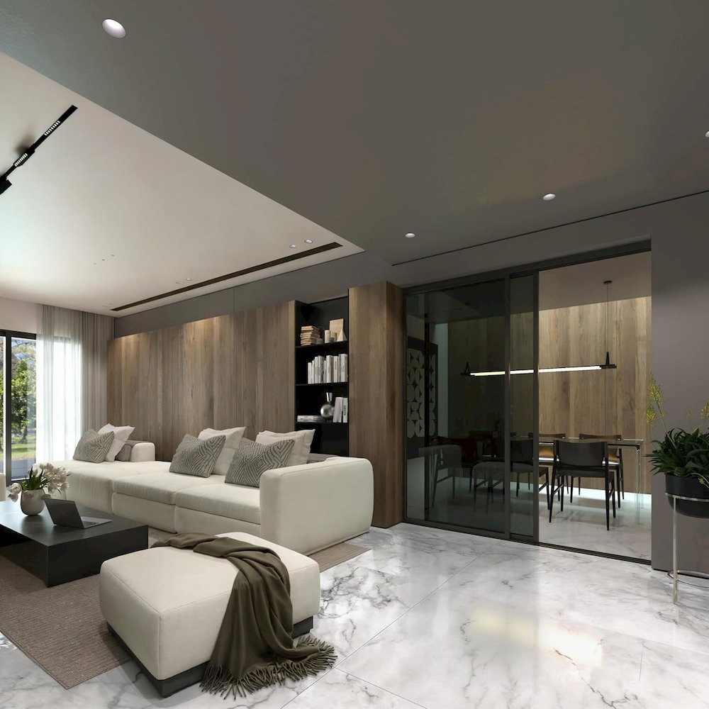 Glass Room Divider Panel and Partition Wall