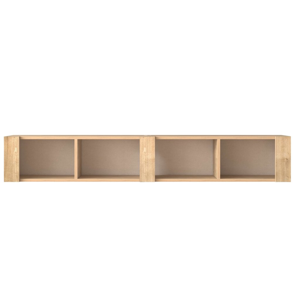 Floating TV Stand for 75 Inch TVs – Wall Mounted Entertainment Center