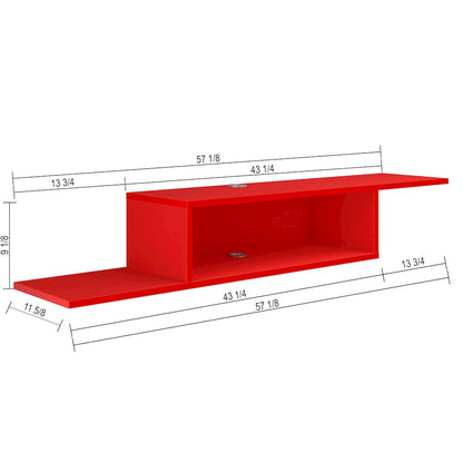 Floating TV Stand for Up to 65 Inch TVs – Wall Mounted Floating Shelf