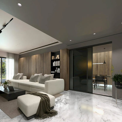 Glass Room Divider Panel and Partition Wall
