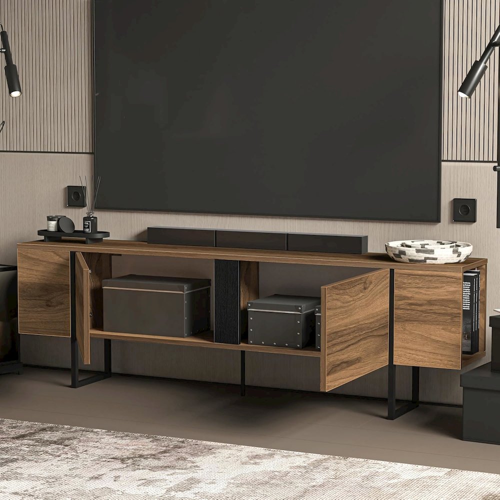 Modern TV Stand and Media Console, Entertainment Center