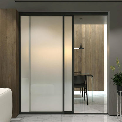 Glass Room Divider Panel and Partition Wall