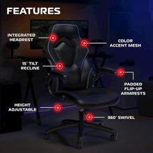 Office Chairs Adjustable Tilt Tension & Tilt Lock - Black