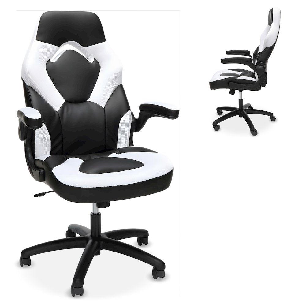 Office Chairs Adjustable Tilt Tension & Tilt Lock - White