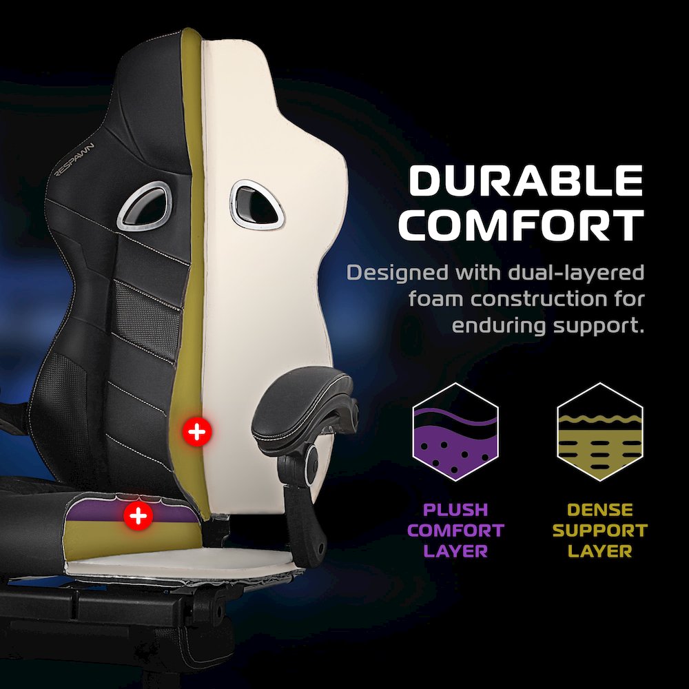 Gaming Chairs For Adults With Headrest Pillow - Grey