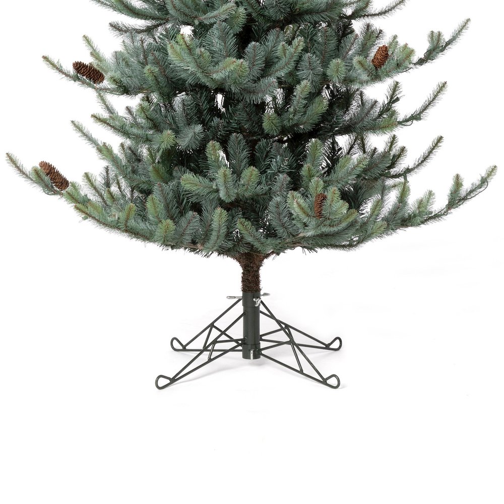 Blue Spruce Slim Christmas Tree, 7.5'