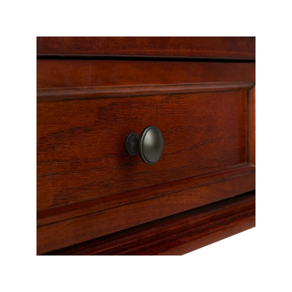 Manelin Coffee Table With Storage Drawers, Sepia/Brown