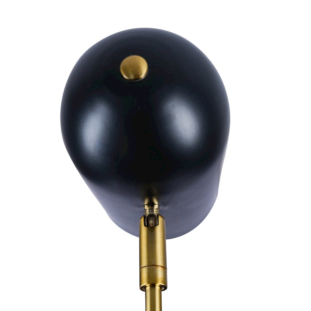 Lumora Table Lamp - Black outer - White inner