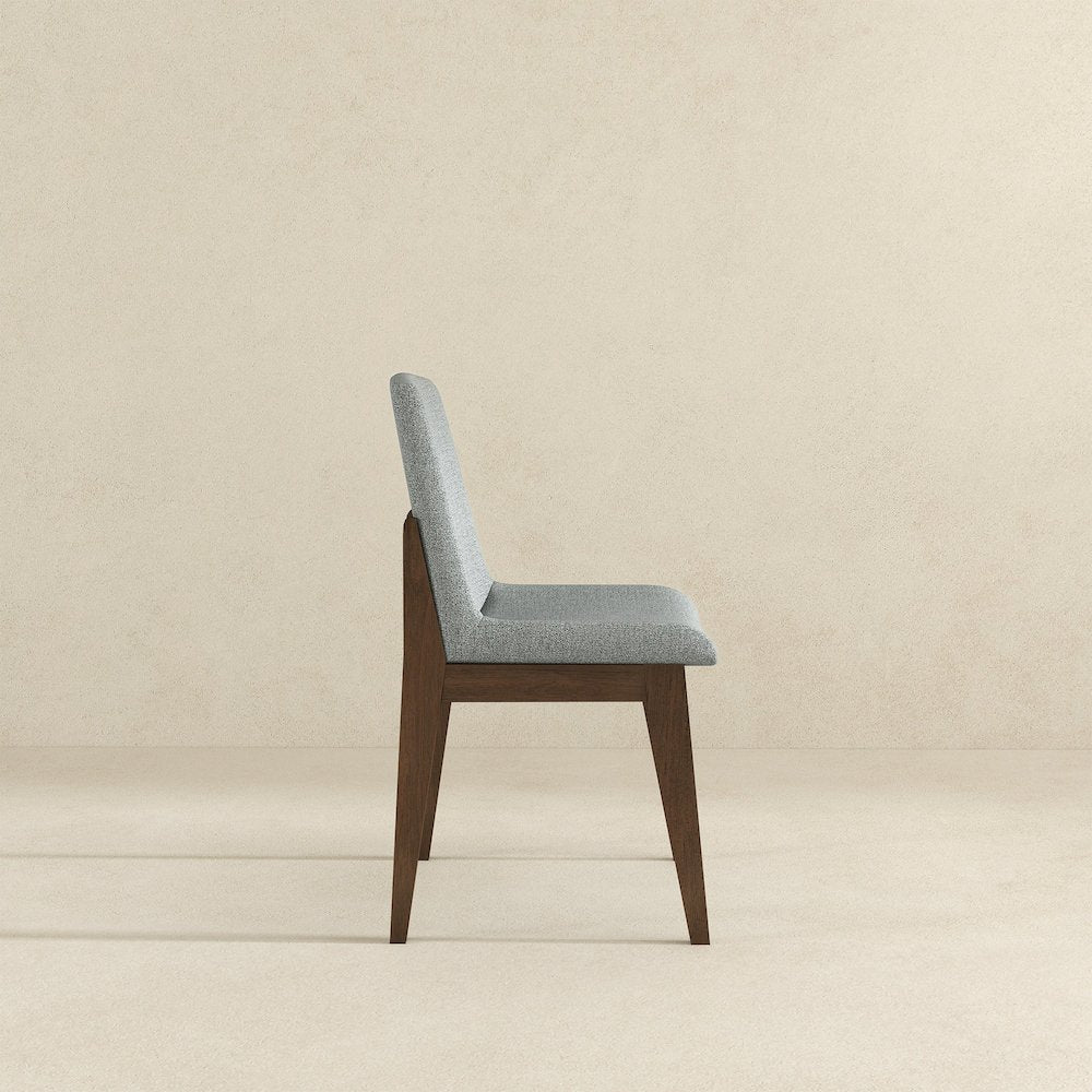 Crystal Dining Chair (Set of 2, Light Grey)