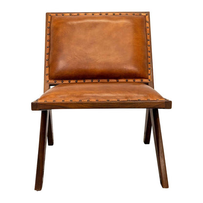 Colin Tan Genuine Leather Lounge Chair