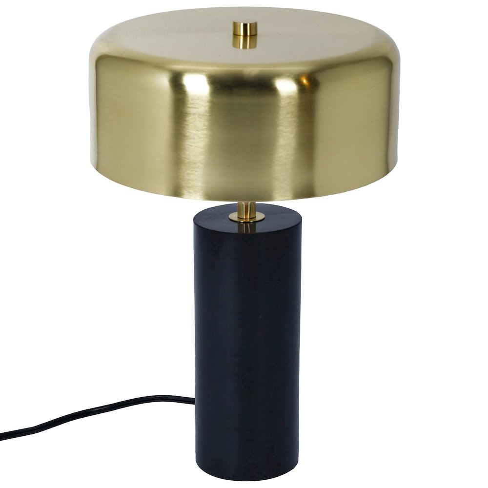 Kinetic Table Lamp - Gold outer and White inner