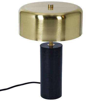 Kinetic Table Lamp - Gold outer and White inner